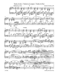 Suite A-Dur op. 98 von Antonín Dvořák 