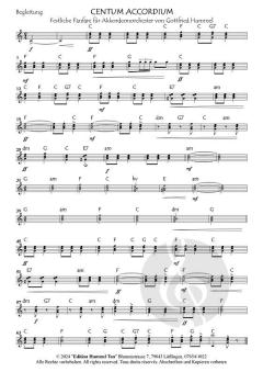 Centum Accordium von Gottfried Hummel 
