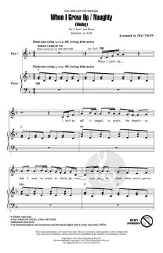 When I Grow Up / Naughty(from Matilda The Musical) von Tim Minchin 