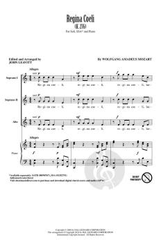 Regina Coeli von Wolfgang Amadeus Mozart 