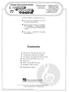 My Fair Lady von Alan Jay Lerner 