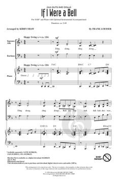 If I Were a Bell von Frank Loesser 