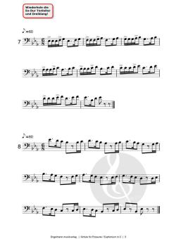 Schule für Posaune in C, Euphonium in C Band 3 von Norbert Engelmann (Download) 