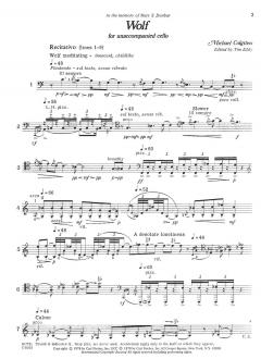 Wolf von Michael Colgrass 