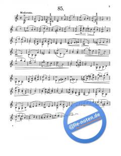 100 Etüden op. 32 Heft 5 von Hans Sitt 