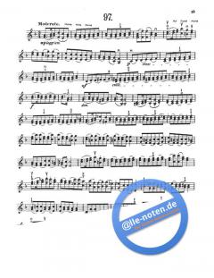 100 Etüden op. 32 Heft 5 von Hans Sitt 