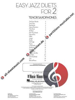Easy Jazz Duets 