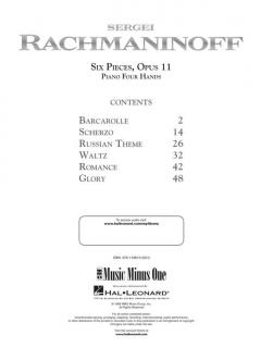 6 Scenes von Sergei Rachmaninow 