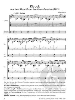 KLOBUK. Fingerstyle von Janek Pentz 