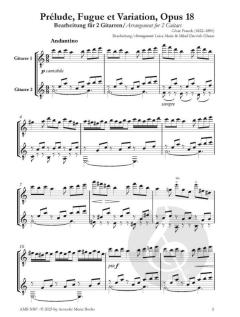 César Franck: Prélude, Fugue et Variation (Opus 18) von Luisa Marie Darvish Ghane 