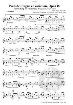 César Franck: Prélude, Fugue et Variation (Opus 18) von Luisa Marie Darvish Ghane 