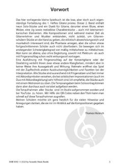 Gitarre prisma  2 - 9 moderne Soli und 1 Duett für Gitarre von Thomas Heinrich 