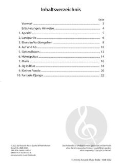 Gitarre prisma  2 - 9 moderne Soli und 1 Duett für Gitarre von Thomas Heinrich 