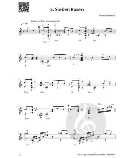 Gitarre prisma  2 - 9 moderne Soli und 1 Duett für Gitarre von Thomas Heinrich 