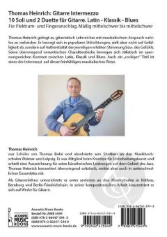 Gitarre Intermezzo - 10 Soli und 2 Duette von Thomas Heinrich 