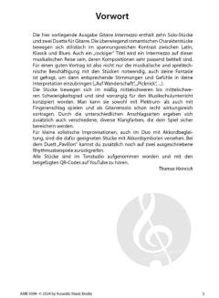 Gitarre Intermezzo - 10 Soli und 2 Duette von Thomas Heinrich 