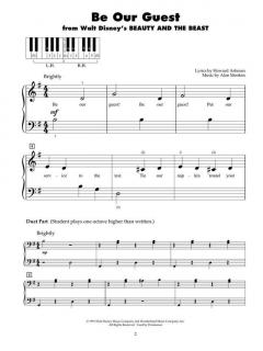 Disney Favorites For 5 Finger Piano 