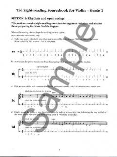Sight-Reading Sourcebook For Violin Grade 1 von Alan Bullard im Alle Noten Shop kaufen
