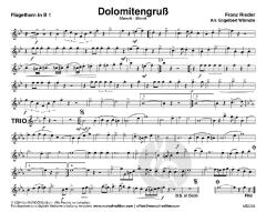 Dolomitengruß von Franz Rieder 