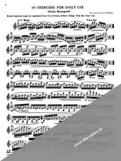 416 Progressive Daily Studies Book 1 von Fritz Kröpsch 