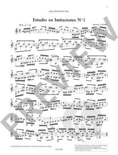 4 Estudios en Imitaciones von Antonio Lauro 