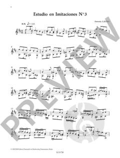 4 Estudios en Imitaciones von Antonio Lauro 