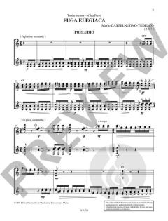 Fuga Elegiaca von Mario Castelnuovo-Tedesco 