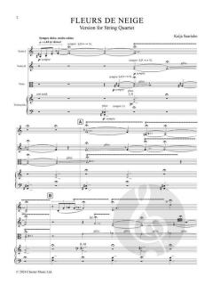 Fleurs de neige von Kaija Saariaho 