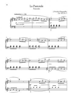 25 Progressive Studies von Friedrich Burgmüller 