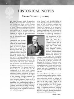 Sonatinas von Muzio Clementi 