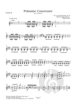 Polonaise Concertante op. 27 Band 13 von M. A. Zani de Ferranti 