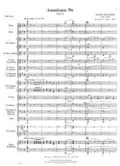 Americans We (March) von Henry Fillmore 