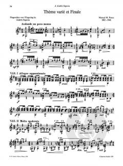 Meister der Gitarre von Andrés Segovia 