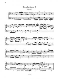 Das Wohltemperierte Klavier Teil 2 von Johann Sebastian Bach im Alle Noten Shop kaufen - UT50051