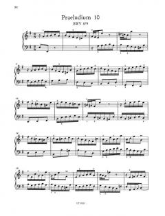 Das Wohltemperierte Klavier Teil 2 von Johann Sebastian Bach im Alle Noten Shop kaufen - UT50051