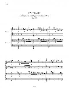 Werke für Klavier zu vier Händen von Wolfgang Amadeus Mozart im Alle Noten Shop kaufen - UT50219