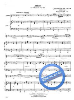 Arioso from Cantata BWV 156 von Johann Sebastian Bach 