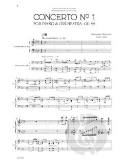 Concerto No. 1 in F Minor, op. 92 von Alexander Glasunow 