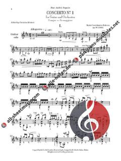 Concerto No.1 For Guitar And Orchestra op.99 von Mario Castelnuovo-Tedesco 