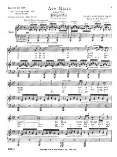 Ave Maria, Op. 52 von Franz Schubert 