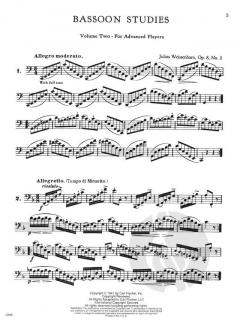 Bassoon Studies Op. 8 Nr.2 (Julius Weissenborn) 