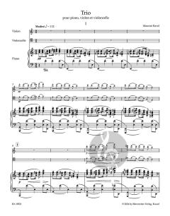 Trio von Maurice Ravel 
