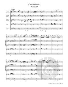 Sei concerti von Giuseppe Tartini 