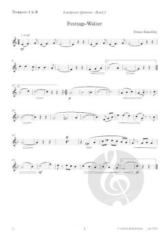 Landpartie-Quintette 2 von Franz Kanefzky 