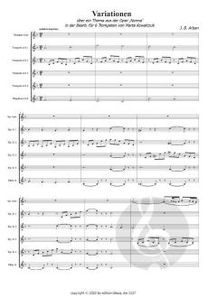 Variationen über ein Thema aus der Oper "Norma" von Jean Baptiste Arban 