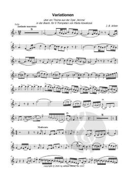 Variationen über ein Thema aus der Oper "Norma" von Jean Baptiste Arban 