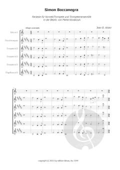 Fantasie über "Simon Boccanegra" von Giuseppe Verdi von Jean Baptiste Arban 