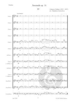 Serenade op.16 - 4. und 5. Satz von Johannes Brahms 