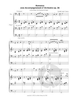 Romance pour Cor op.36 und Cantilene fantastique von Camille Saint-Saëns 