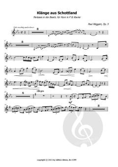 Romanze ohne Worte und Klänge aus Schottland von Paul Wiggert 